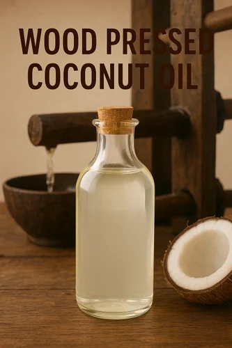 Natural Wood Press Coconut Oil – Pure